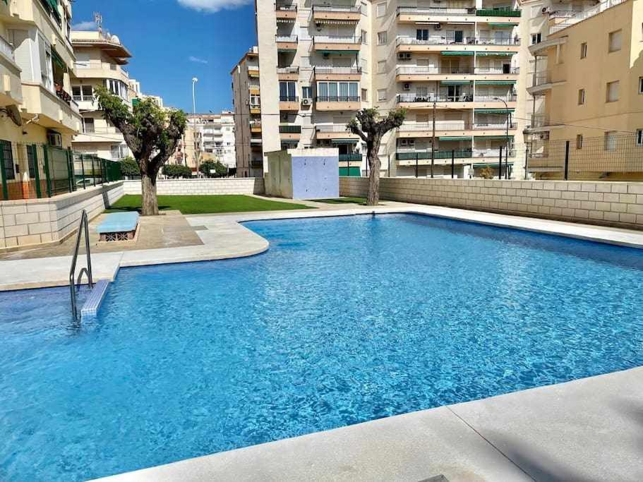 Coqueto apartamento en Nerja junto a la Playa Torrecilla Exterior foto